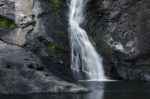 Cedar Creek Falls In Mount Tamborine Stock Photo