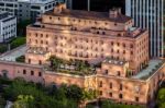 The California Club Italian Renaissance Revival Building Stock Photo