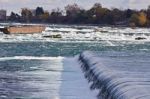 Beautiful Photo Of Amazing Powerful Niagara River Stock Photo