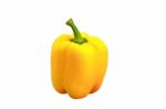 Fresh Yellow Peppers Stock Photo