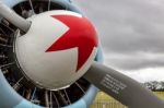 Close-up Propeller Of An Old Russian Plane Stock Photo