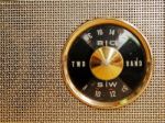 Antique Radio Dial Stock Photo