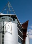 Modern Architecture In Cardiff Stock Photo