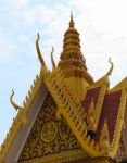 Asian Buddist Temple In Thailand Stock Photo