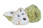 Fresh Custard Apple Stock Photo