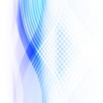 Blue Abstract Futuristic Background Stock Photo