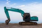 Excavator Stock Photo