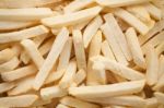 Freeze Fries French Close Up Flat Lay Stock Photo