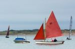 Sailing In The Torridge And Taw Estuary Stock Photo