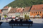 Brasov, Transylvania/romania - September 20 : View Of The Town S Stock Photo