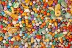 Colorful Beads Stock Photo