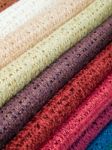 Colored Cotton Lining Layer Stock Photo