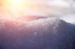 Fresh Snow Cover,winter Background Stock Photo