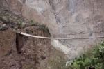 Hanging Bridge Stock Photo