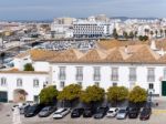 Faro, Southern Algarve/portugal - March 7 : View From The Cathed Stock Photo