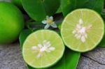 Fresh Limes Stock Photo