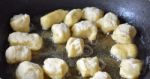 Baking Gnocchi In Oil Stock Photo