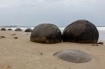 The Moeraki Boulders Stock Photo