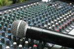 Microphone Stock Photo