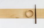 Wooden Bowl And Wooden Chopstick Stock Photo