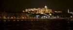 View Up To The Castle Area In Budapest Stock Photo