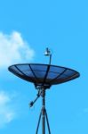 Satellite Dish Stock Photo