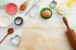 Baking Background Stock Photo