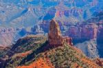 View At Mt Hayden In North Rim Of The Grand Canyon Stock Photo