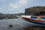 Senegal Canoe Stock Photo