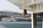 Ferry Boat Bell Stock Photo