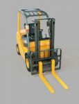 Forklift Truck Stock Photo