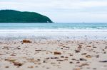 Beach Stones Background  Stock Photo