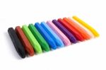 Wax Crayons Stock Photo