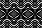 Geometric Ethnic Pattern  Design For Background Or Wallpaper Stock Photo