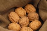 Walnuts  Stock Photo