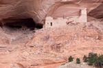 Mummy Cave Ruins Canyon Del Muerto Stock Photo