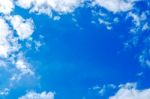 Beautiful Sky And Blue Sky With Summer Season Stock Photo