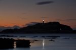 Lighthouse At Dusk Stock Photo