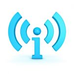 Wifi And Information Icon Stock Photo