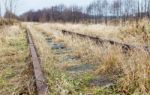 Old Abandoned Railroad Stock Photo