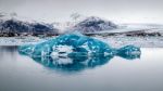 View Of Jokulsarlon Ice Lagoon Stock Photo