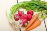 Raw Root Vegetable Stock Photo