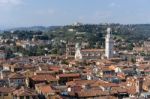 Viewof The Verona Skyline Stock Photo