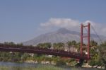 Puerto Banus Bridge Stock Photo