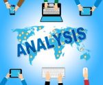 Analysis Online Means Data Analytics And Analyst Stock Photo