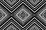 Geometric Ethnic Pattern Stock Photo