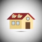 House.  Illustration Stock Photo