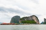 Koh Panyee Or Punyi Island, Thailand Stock Photo