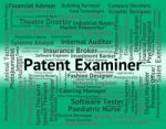 Patent Examiner Means Performing Right And Analyst Stock Photo