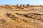 Nubian Village In Sudan Stock Photo